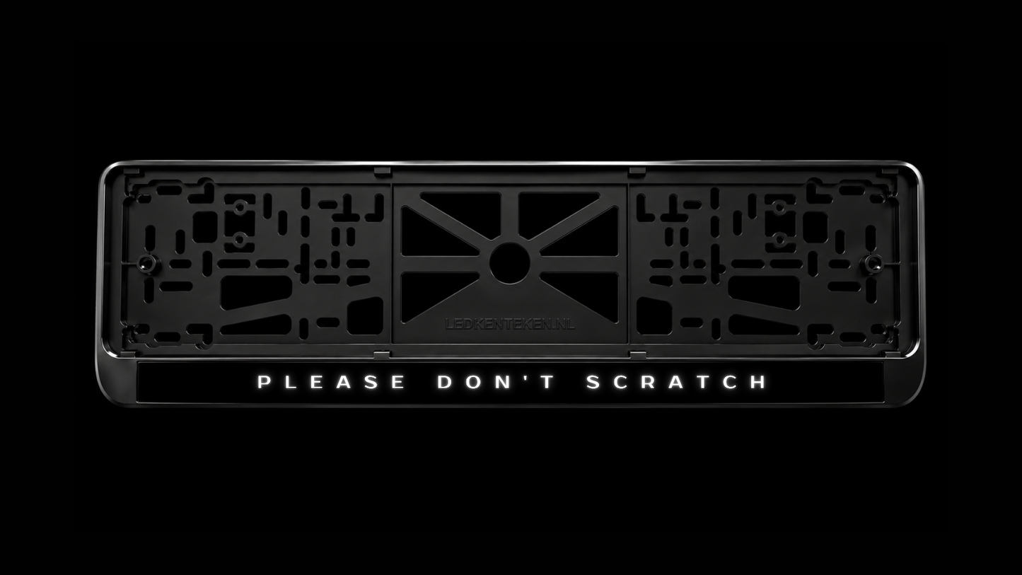 Please Don't Scratch